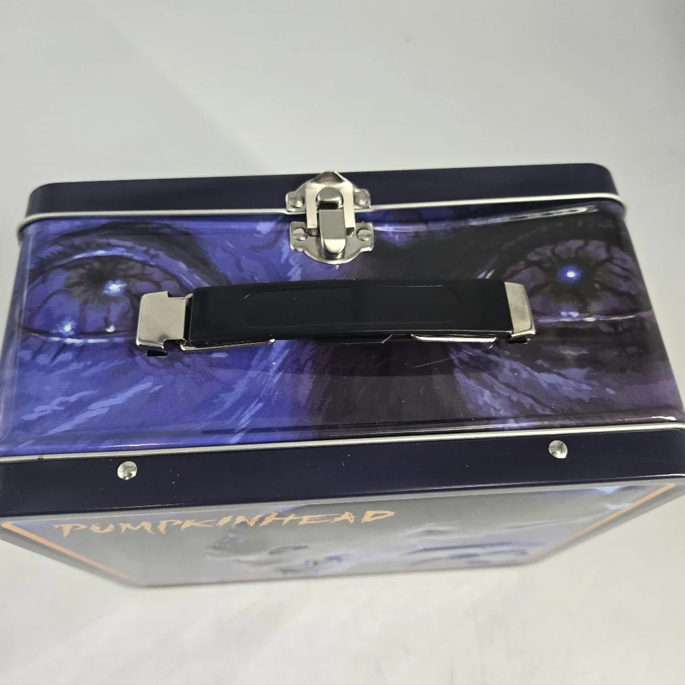 NEW Pumpkinhead Metal Tin Lunch Box.